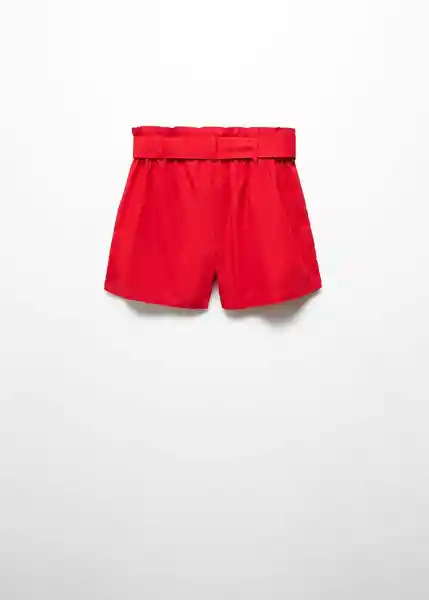 Short Nalu Niñas Rojo Talla 14 Mango