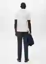 Pantalón Ennio Navy Talla 42 Hombre Mango