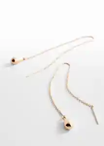 Pendientes Fermina Oro Talla 99 Mujer Mango