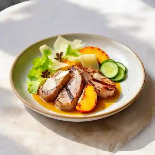 Lomo De Cerdo & Melocoton