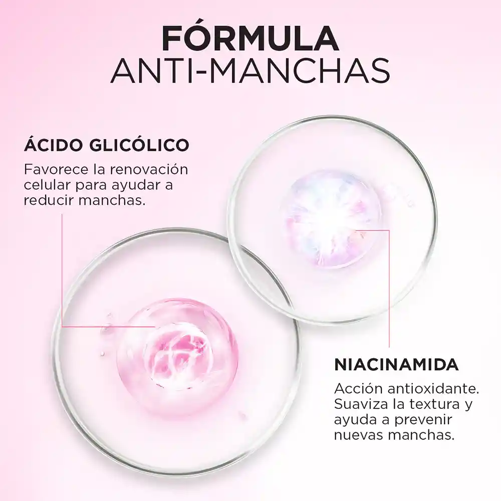 Gel Limpiador Antimanchas Ácido Glicólico LOréal Paris 150 mL