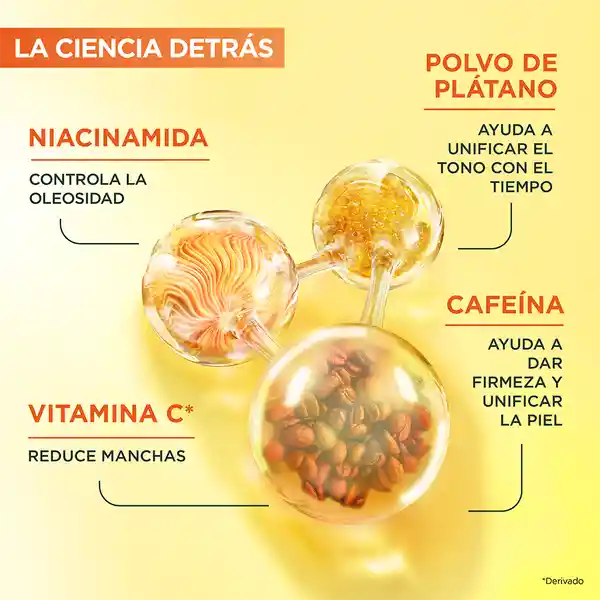 Garnier Express Aclara Anti Manchas Vitamina C Crema de Ojos