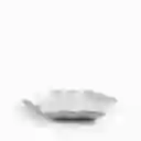 Plato Snowflake Blanco 24 cm Ambiente Gourmet