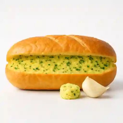 Pan Francés con Mantequilla de Ajo
