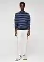 Saco Jersey Recy Índigo Talla XXL Hombre Mango