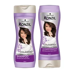 Konzil Set Shampoo y Acondicionador Colágeno