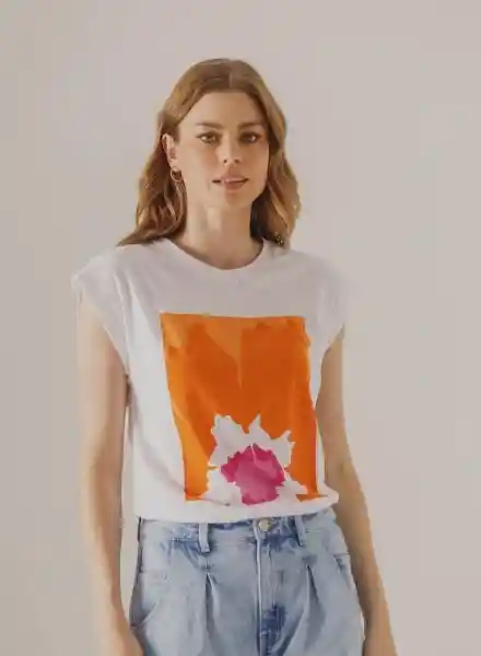 Camiseta Manga Corta Blanco M 16013 Arkitect