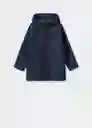 Abrigo Parka Toni Navy Talla 14 Niños Mango