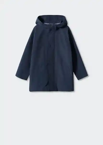 Abrigo Parka Toni Navy Talla 14 Niños Mango