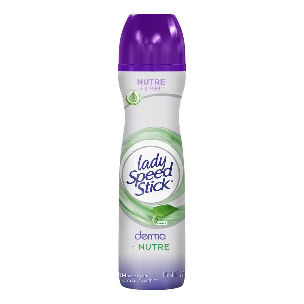 Lady Speed Stick Desodorante Derma Aloe Aerosol 