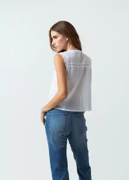 Camisa Mujer Crudo Puro Claro S Naf Naf
