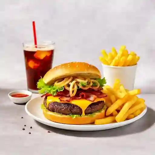 Hamburguesa pekin gratis bebida