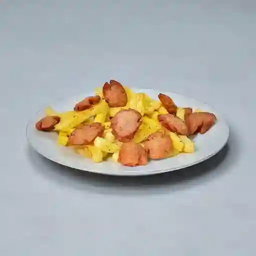 Salchipapa Sencillo