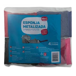 M&C Esponja Metalizada