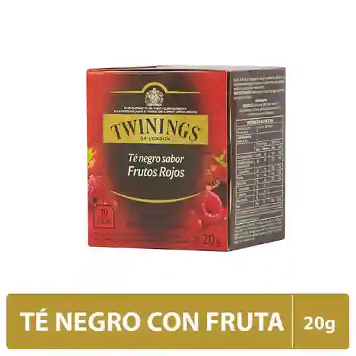 Twinings Té Negro Sabor Frutos Rojos