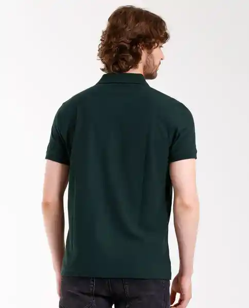 Camisa Polo Verde Pino Talla S Rifle190e000