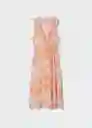 Vestido Popi Rosa Talla M Mujer Mango