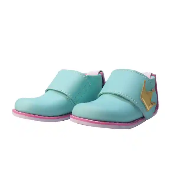 Kaizer Kids Zapatos Casual Estrella Azul y Rosado Talla: 17