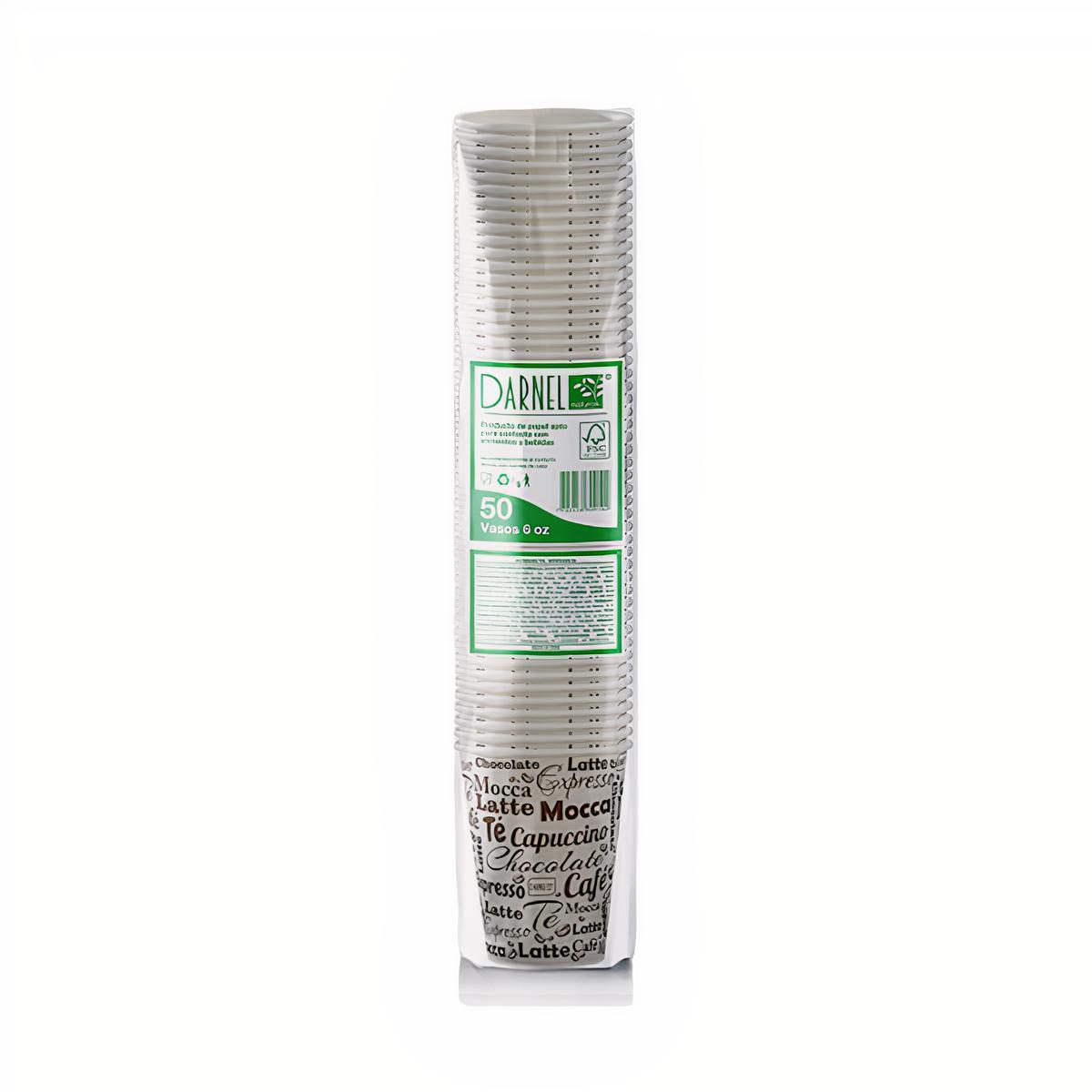 Darnel Vaso 6 Oz Naturals Bebidas Calientes