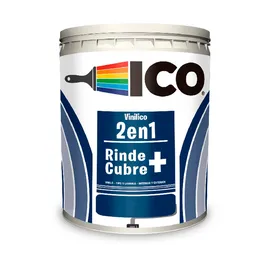 Pintura Vinilico Tipo 1 Blanco - Galón Ico