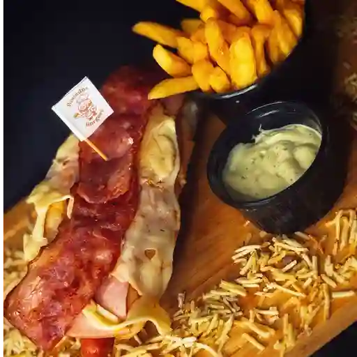 Especial+papas francesas+ gaseosa mini