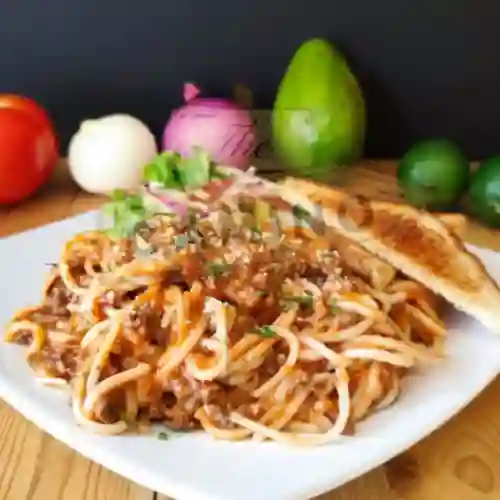 Pasta Boloñesa de Carne