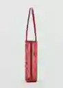 Bolso P Navarro Rojo Talla 99 Mujer Mango