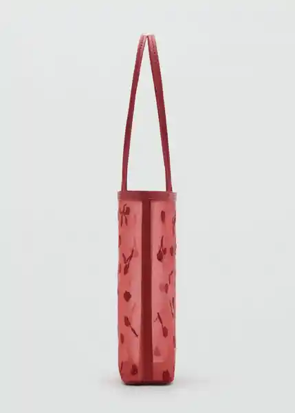 Bolso P Navarro Rojo Talla 99 Mujer Mango