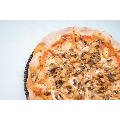 Pizza Pollo Champiñones