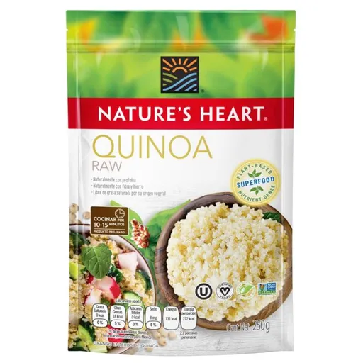 Raw Natures Heart Quinoa
