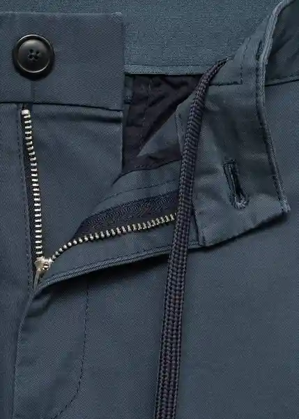 Pantalón Prato Índigo Talla 38 Hombre Mango