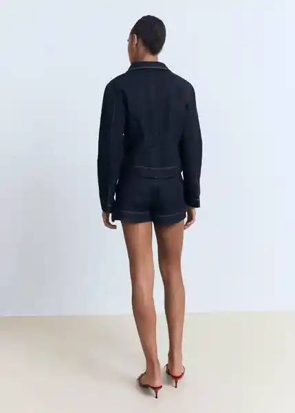 Short Livia Tejano Soft Talla M Mujer Mango
