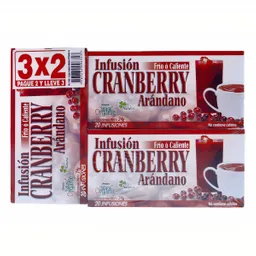 Organic Natural Infusion Cranberry Arandano Dia Y Noche