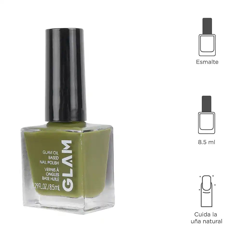 Miniso Esmalte Para Uñas a Base de Aceite Verde Oliva