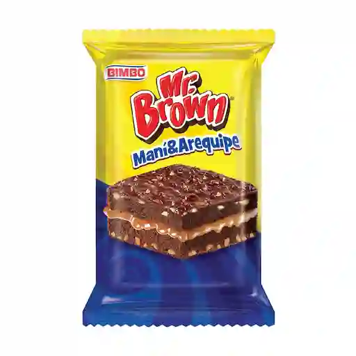 Mr Brown Brownie Maní Arequipe