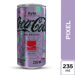 Coca-Cola Byte Gaseosa sin Azúcar Sabor Pixel