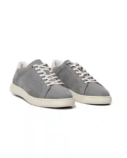 Tenis Smart Leather Gris Acero Medio Talla 40 Chevignon
