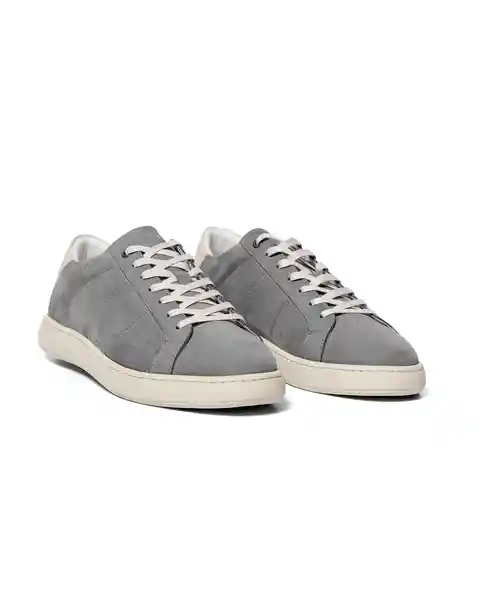 Tenis Smart Leather Gris Acero Medio Talla 40 Chevignon