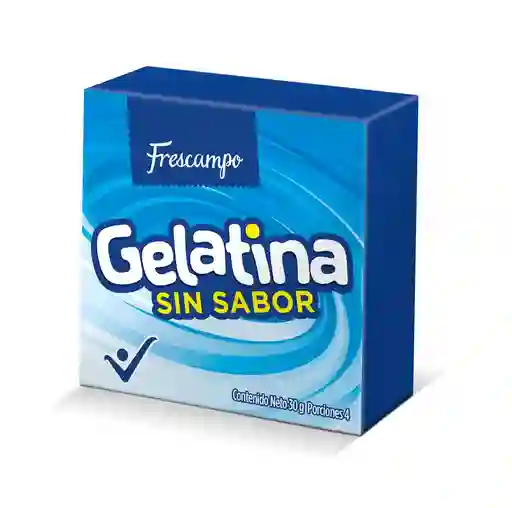 Gelatina Sin Sabor Frescampo 30 Gr