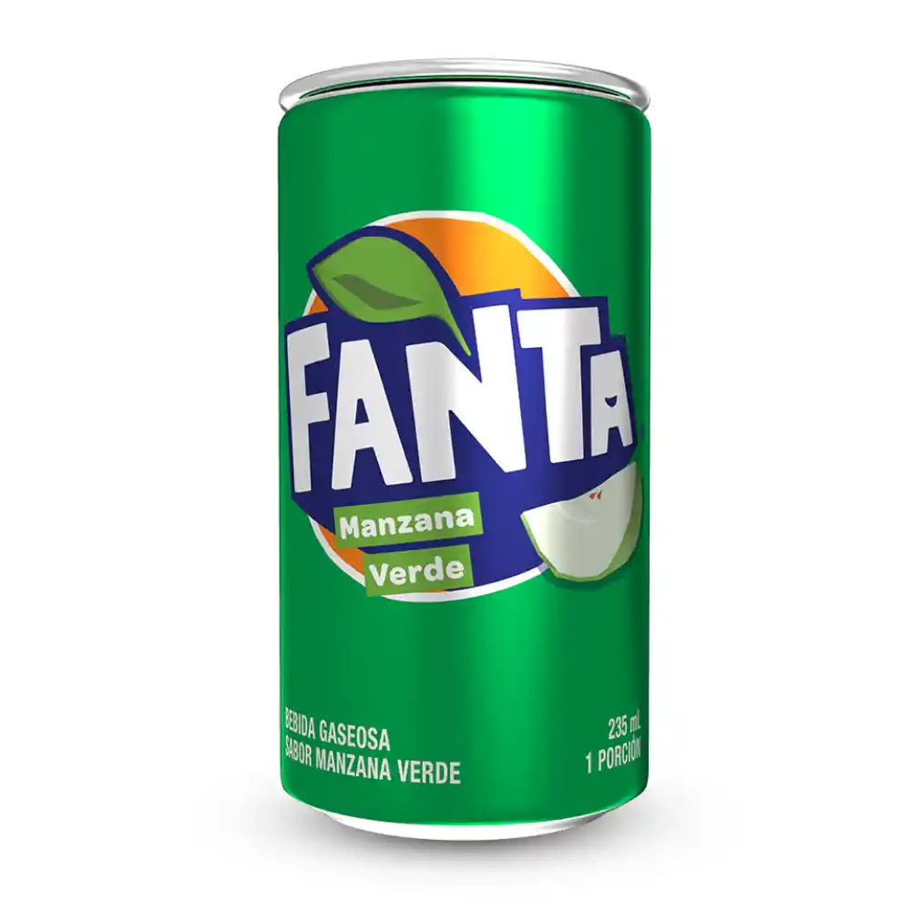 Gaseosa Fanta Manzana verde 235ml