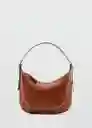 Bolso M Serrat Cuero Talla 99 Mujer Mango
