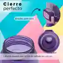 Miniso Botella de Plástico Para Deportes Con Asa Morado 900 mL