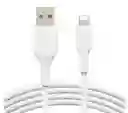 Belkin Cable Boost Charge USB-A a Lightning Blanco 3 m