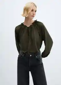 Blusa Sweet Khaki Talla XL Mujer Mango