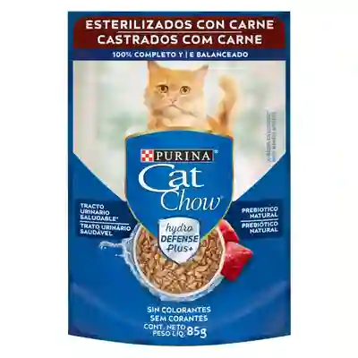Cat Chow Esterilizados Carne 85g