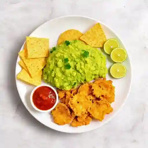 Guacamole Con Chicharron