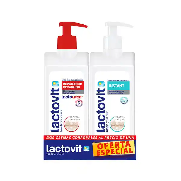 Lactovit Crema Corporal Reparador Instant