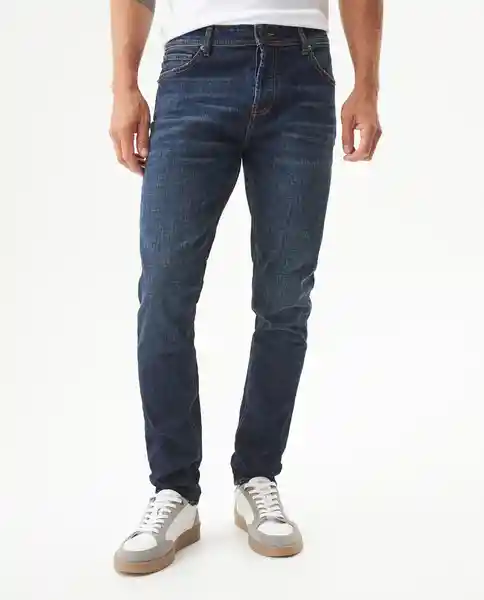 Jean Skinny Fit-Rider Oscuro Azul Clásico Oscuro 34/32 Chevignon