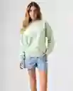 Buzo Mujer Verde Talla M 682G004_VER130111 Americanino