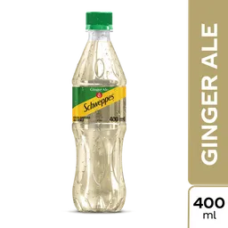 Gaseosa Schweppes Ginger Ale PET 400ml